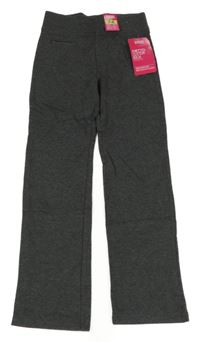 Nové - tmavosivé melírované teplákové nohavice St. Bernard