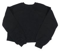 Čierna crop mikina New Look