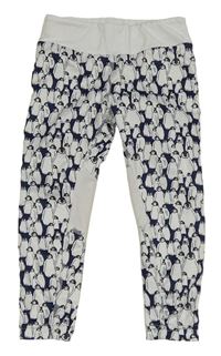 Bílé spodní kalhoty s tučňáky