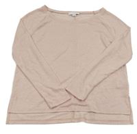 Staroružové melírované úpletové tričko Charles Vögele