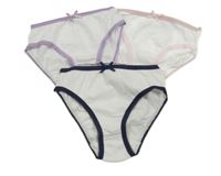 3x bílé kalhotky Infinity Kids