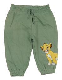 Zelené tepláky se Simbou Primark