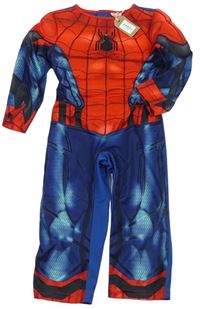 Kostým - červeno-modrý overal - Spiderman zn. Marvel
