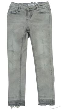 Sivé skinny rifle Denim Co.