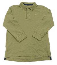 Khaki polo tričko George