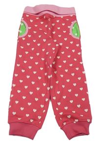 Růžové tepláky se srdíčky BPC