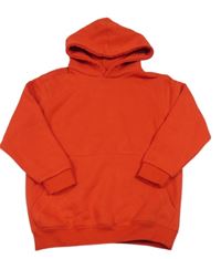 Červená mikina s kapucňou