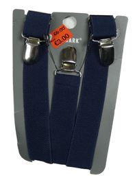 Nové - tmavomodré kšandy Primark