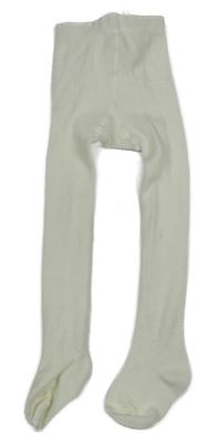 Bílé žebrované punčocháče Primark