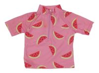 Růžové UV tričko s melouny Primark
