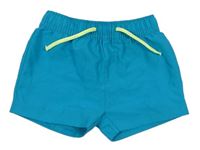 Tyrkysové plážové kraťasy Primark