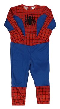 Kostým - Červeno-tmavomodrý overal - Spiderman H&M