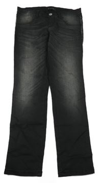 Tmavošedé rifle s třpytivými pruhy  Sisley