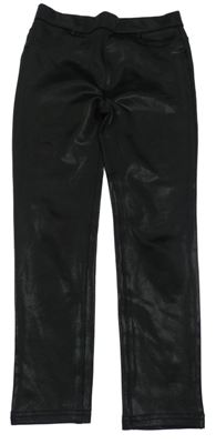 Černé třpytivé tregíny River Island