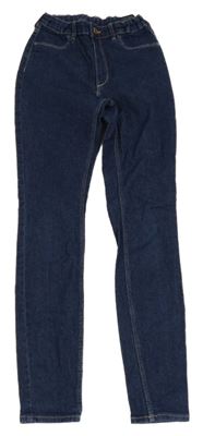 Tmavomodré skinny rifle Denim Co.