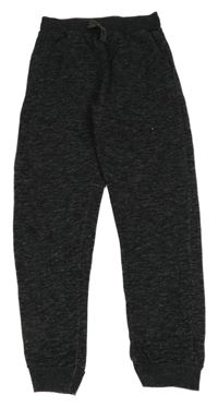 Tmavošedé melírované tepláky Primark