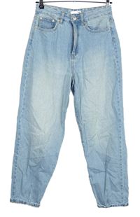 Dámské světlemodré mom rifle Sinsay 