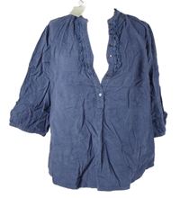 Nové - Dámska modrošedá menšestrová blúzka John Lewis