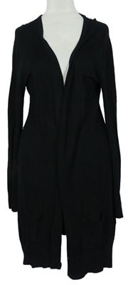 Dámské černé propínací svetrové šaty Defacto 