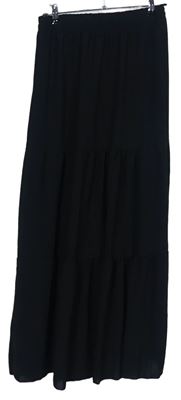 Dámská černá dlouhá sukně 