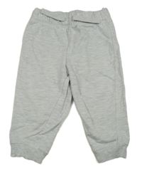 Bielo-svetlosivé melírované tepláky C&A