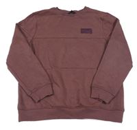 Lilková mikina s nášivkou George