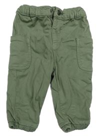 Khaki cuff rifle s vreckami