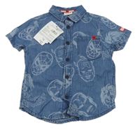 Modrá riflová košile - Avengers Matalan