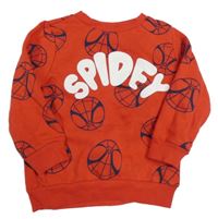 Červená mikina so Spidemanem Marvel