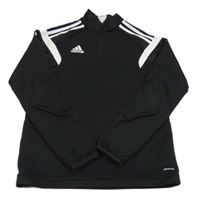 Černá sportovní funkční mikina Adidas