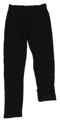 Čierne zateplené legíny Dunnes