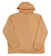 Marhuľová mikina s nápisom a kapucňou George