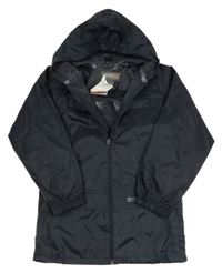 Tmavomodrá šušťáková nepromokavá funkčná bunda s kapucňou REGATTA