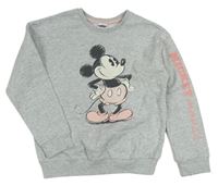 Sivá mikina s Mickeym zn. Disney