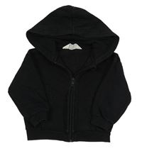 Čierna prepínaci mikina s kapucňou H&M