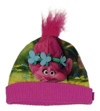 Tmavoružová čapica s Poppy Nutmeg vel. 7-10 let