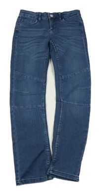 Tmavomodré teplákové rifle Pepperts!