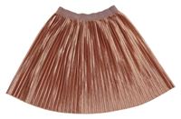 Staroružová zamatová plisovaná sukňa Reserved