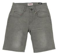 Šedé riflové kraťasy Vingino 