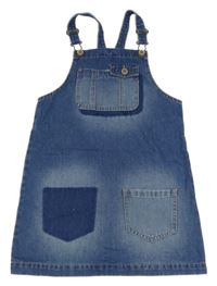 Modré rifľové na traké šaty George