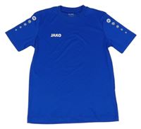 Kobaltově modré športové tričko s logom Jako