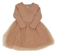 Starožové bavlněno/tylové šaty Primark