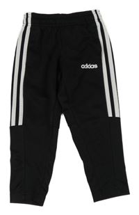 Černé tepláky s logem Adidas