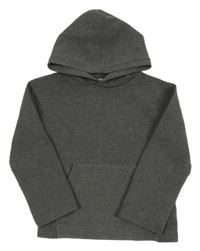 Tmavosivá mikina s klokankou a kapucňou H&M