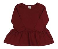 Vínové šaty H&M