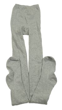 Sivé melírované pančuchy