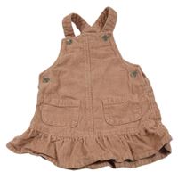 Pudrové menšestrové šaty Tu