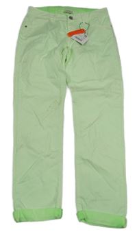 Nové - světlezelené rifle Zara