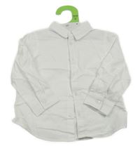 Nové - biela košeľa s dinosaurom PRIMARK