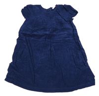 Tmavomodré menšestrové šaty John Lewis